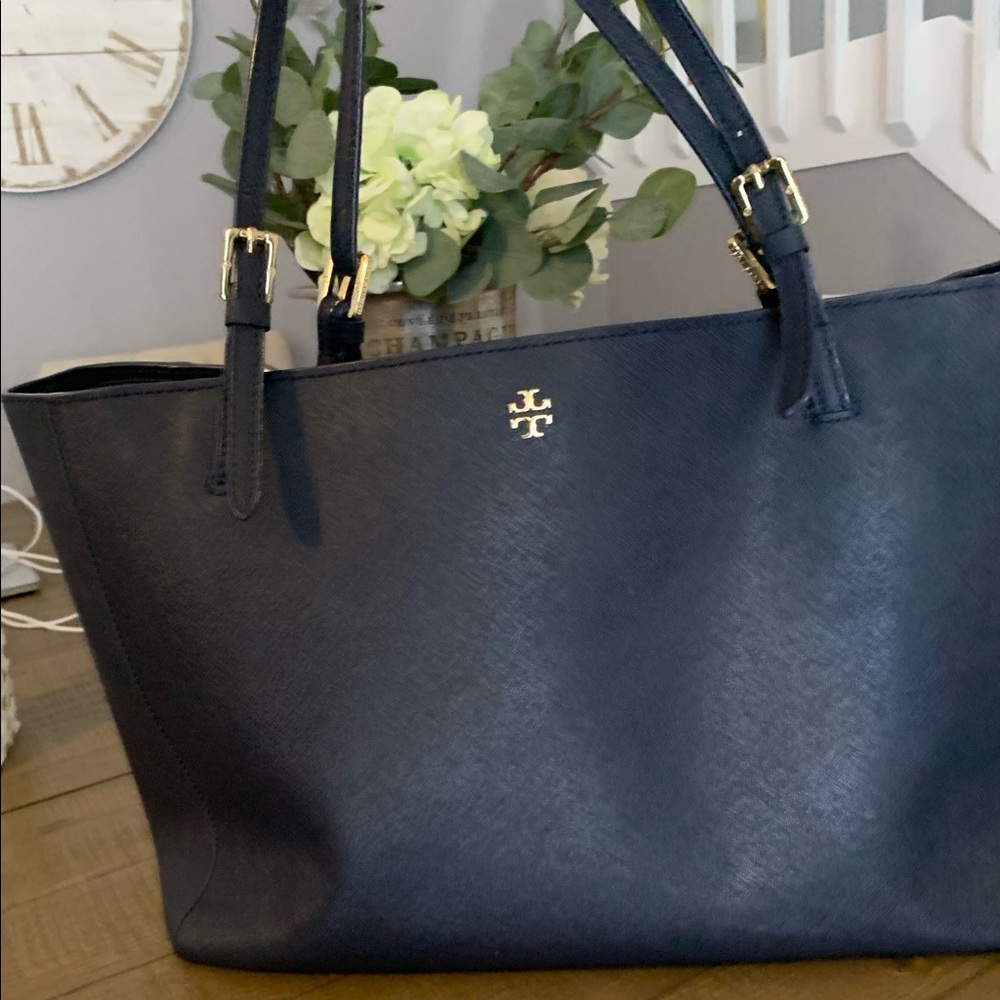 Tory Burch saffiano leather tote